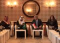 وزير السياحة والآثار ووزير الحج والعمرة السعودي يلتقيان مع مجموعة من شركات السياحة المصرية المتخصصة في تنظيم رحلات الحج والعمرة