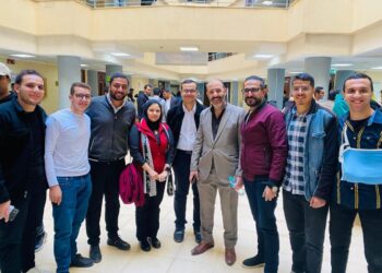 جانب من معرض ختام دورة الإلكترونيات بهندسة الجامعة المصرية الروسية