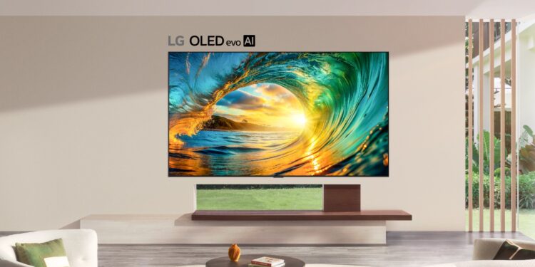 “إل جي” تكشف عن أنحف تلفزيون لاسلكى فى العالم