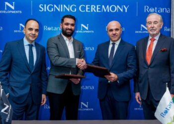 “نواصي العقارية” توقّع عقد إدارة وتشغيل مشروع N LINE مع “روتانا العالمية” ضمن مشروع NEST بالقاهره الجديد