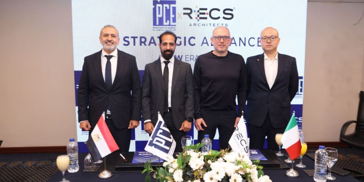 تحالف مصري إيطالي بين «PCE» وRecs Architects يستهدف الأبراج والفنادق والمشروعات العقارية الكبرى في مصر وأسواق الخليج