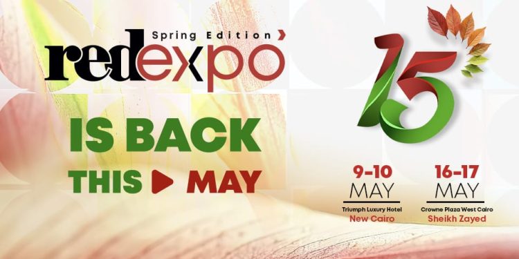 صُنّاع العقار في مصر يجتمعون في تجربة استثنائية داخل معرض «15 RED EXPO» مايو المقبل 1 صُنّاع العقار في مصر يجتمعون في تجربة استثنائية داخل معرض «15 RED EXPO» مايو المقبل
