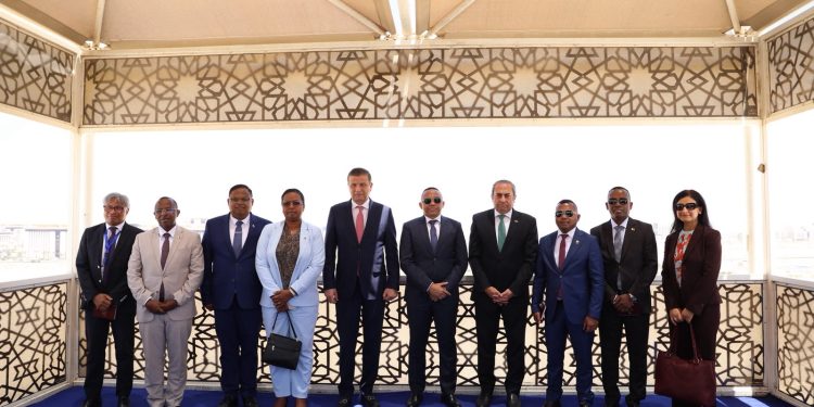 العاصمة الجديدة تستقبل رئيس جمهورية مدغشقر