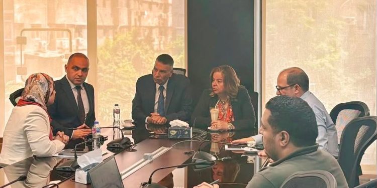 مي عبد الحميد تستقبل محافظ جنوب سيناء بمقر صندوق الإسكان الاجتماعي 1 مي عبد الحميد تستقبل محافظ جنوب سيناء بمقر صندوق الإسكان الاجتماعي
