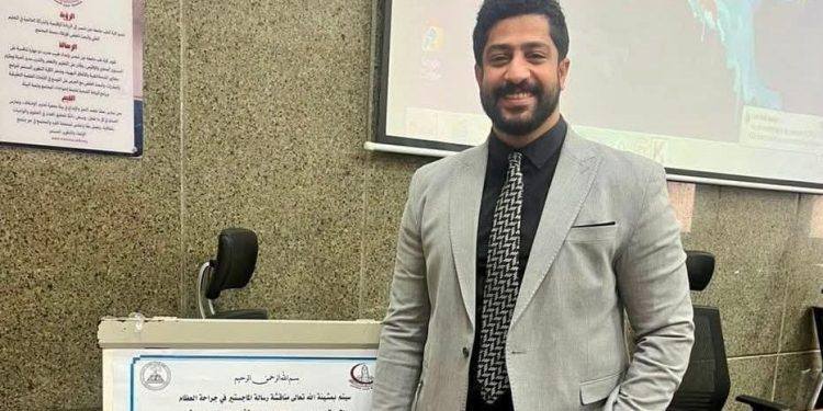 الدكتور «محمد مصطفى» يحصل على درجة الماجيستير في جراحة العظام بجامعة عين شمس 1 الدكتور «محمد مصطفى» يحصل على درجة الماجيستير في جراحة العظام بجامعة عين شمس